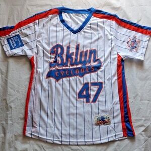 Brooklyn Cyclones Pinstripe Jersey